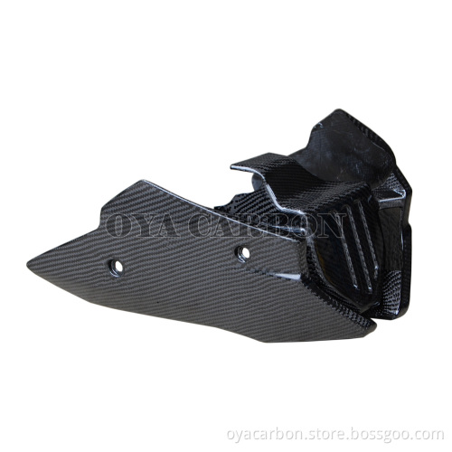 Carbon Fiber Motorcycle Belly Pan for Aprilia Dorsoduro SMV 750